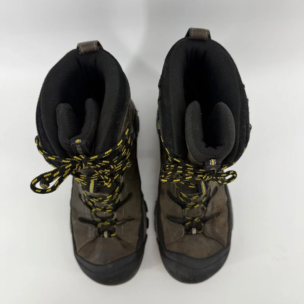 KEEN Summit County Mens‎ 11 Winter Boots Waterproof 400g Insulated Brown 1002646